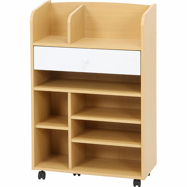 【直送】【日時指定不可】NORM リビングラック NA×WH 97607 ランドセルラック【沖縄・離島配送不可】