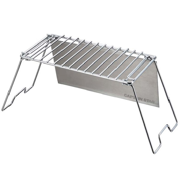 【即日出荷】キャプテンスタッグ CAPTAIN STAG グリルスタンド テーブル 風防付き UG-30通販格安セール情報 楽天 通販