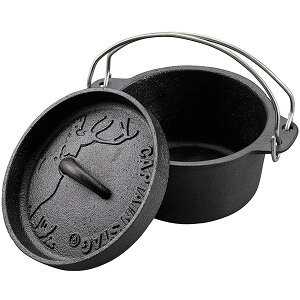 【即日出荷】キャプテンスタッグ CAPTAIN STAG ダッチオーブン 14cm UG-3060 IH対応