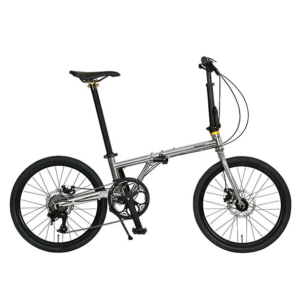 ルノー RENAULT 20型 折畳み自転車 CHROMOLY207 クロモリ207 シルバー 61218-0999【沖縄・離島配送不可】