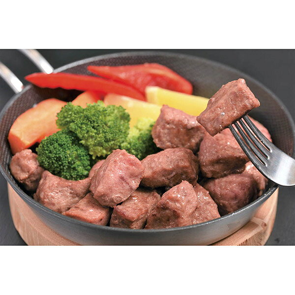 【直送・ギフト】北海道産牛 サイコロステーキ HSKS-4(1085)【沖縄・離島配送不可】【同梱不可】(4)