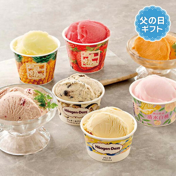 Ice Cream - 【直送・ギフト】【日時指定不可】「ハーゲンダッツ」&アイスアソートギフト HES-DS2(91015)【沖縄・離島配送不可】【同梱不可】