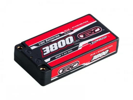 SUNPADOW 7.4V / 3800mAh / 110C / ERC Plus リポバッテリー (ショート)【サンパドウ日本総代理店】