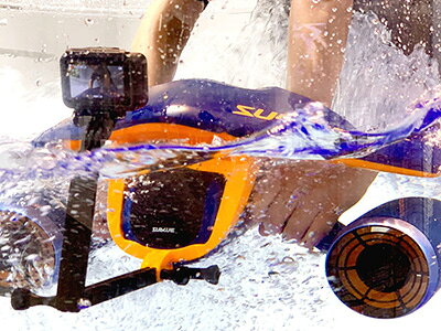 SEKIDO RC SELECT 楽天市場店のSUBLUE 水中スクーター 可動式延長 アクションカメラ マウント【サブルー日本総代理店】｜アングル2