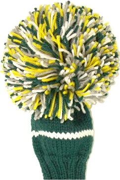 【ジャンクレイグヘッドカバー　JAN　CRAIG　HEADCOVER】グリーン/イエロー/シルバー　Green/Yellow/Silver（ドライバー）