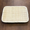 角盆ざる 30x26cm (即納) 竹製 / 盆ざる 角 角盆ザル 角ざる 竹ざる 水切りザル 角長 /