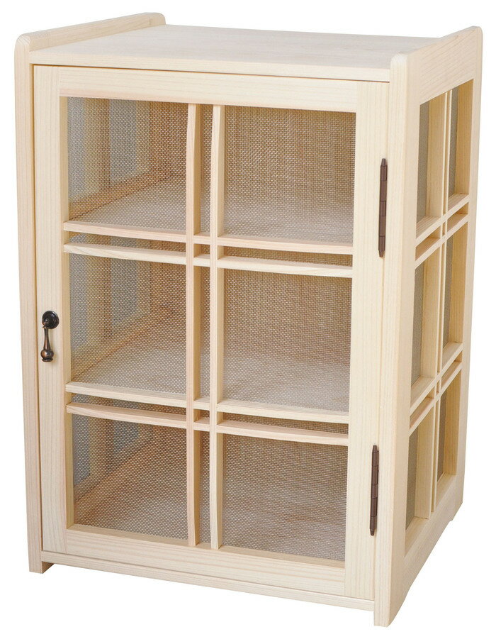 木製 食器棚 ひのきはい帳 (縦型) 《810574》 