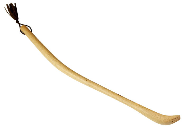 孫の手 45cm 《891474》 【 一本木 ブナ ウレタン塗装 ヤマコー てまひま工房 】