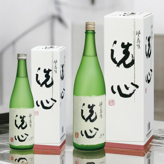 【2024-4月詰】洗心 純米大吟醸 720ml 1800ml 朝日酒造 新潟 長岡 日本酒 長嶋茂雄 最高峰 端麗辛口 たかね錦 清酒