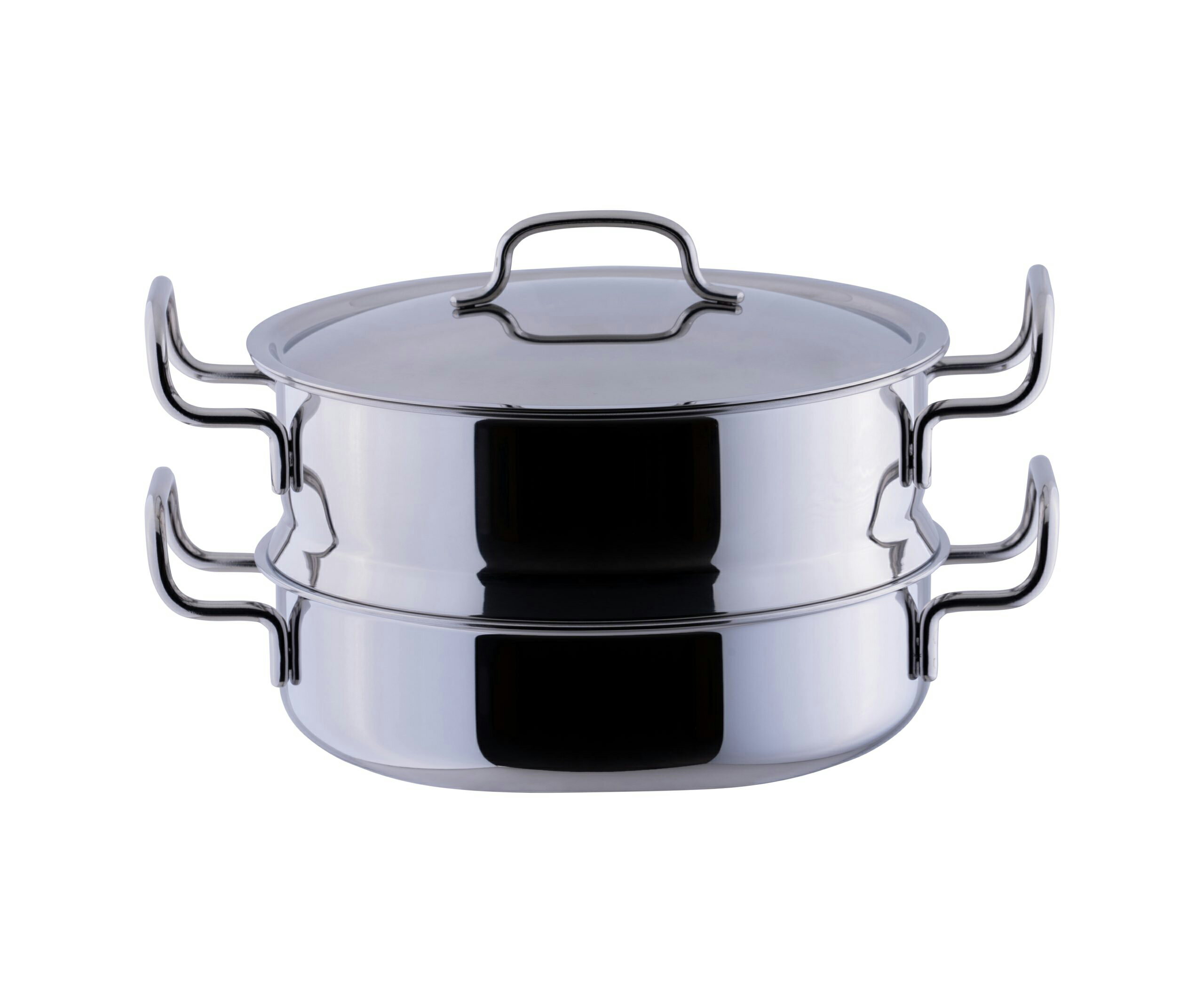 ジオ・プロダクト蒸し器付鍋25cm...