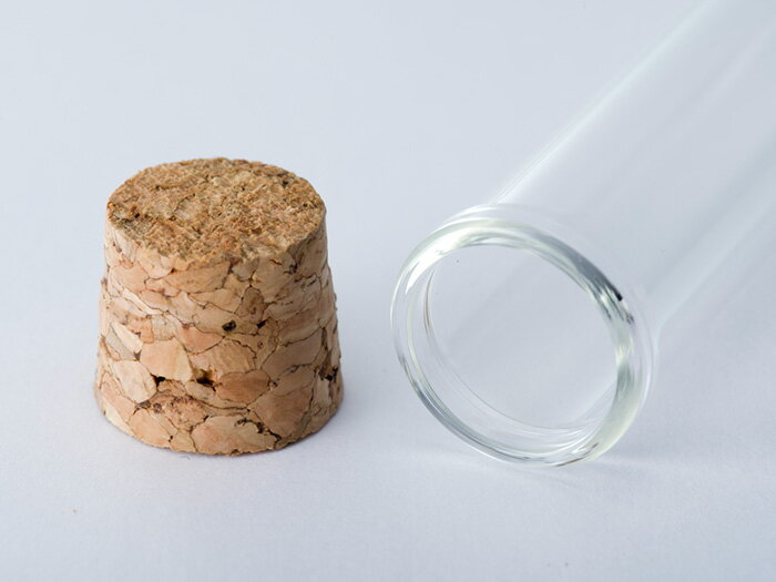 【楽天市場】ガラス瓶 コルク瓶 コルク付瓶 18×90 〈No.18〉 glass bottle cork top：ガラスびんSHOP 楽天市場店