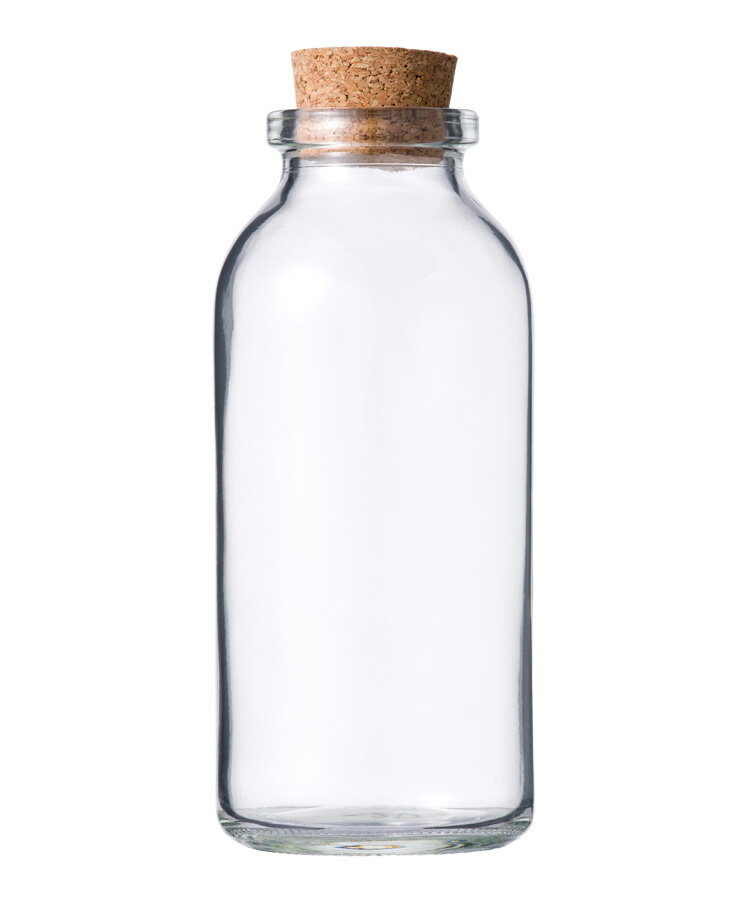 ガラス瓶 コルク瓶 v48×110 〈25.5×21×15〉 glass bottle cork top