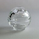 アミューズボックス -フタ付ガラス容器 水玉型- ガラス容器 TS44006 glass container