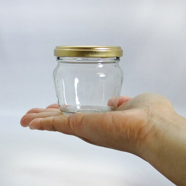ガラス瓶 蓋付 ジャム瓶 ガラス保存容器 SR中ST 137ml jam jar