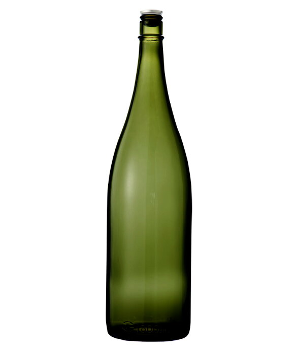 ガラス瓶 酒瓶 清酒1800-DS（一升瓶）ダークスモーク 1800ml sake bottle