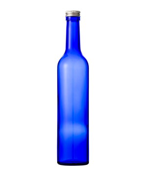 ブルーボトル 500ml（スリムワイン500 CBT) -3本セット- ガラス瓶 酒瓶 ワイン瓶 wine bottle