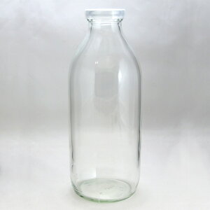 ガラス瓶 牛乳瓶 M-900K 903ml milk bottle