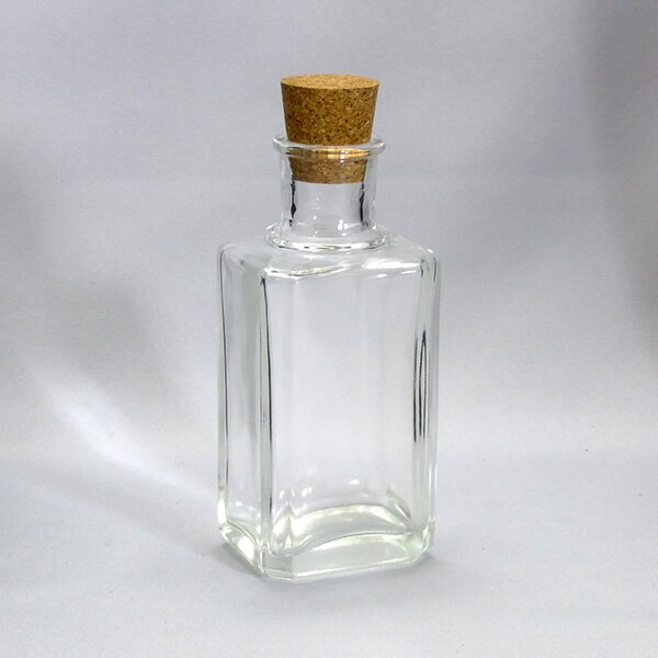 ガラスびんSHOP オリジナルボトル CCR001-F 透明 glass bottle 