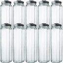 ガラス保存容器 保存瓶 パスタ保存びんCAP付 -10本セット- pasta storage container