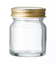 ガラス保存容器 ガラス瓶 蓋付 食料瓶 U-50 50ml(マヨ小 MS42) jar
