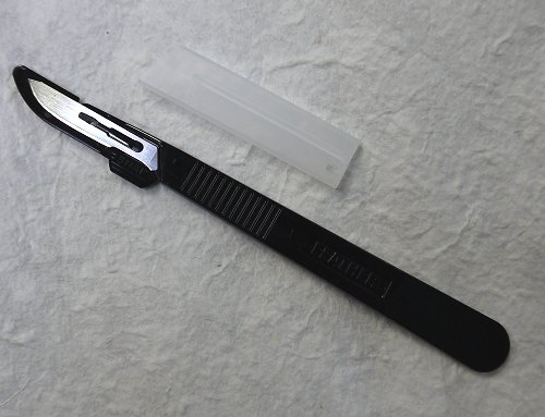 【5本までメール便 270円 対応商品】EIGER TOOL アイガーツールFEATHER フェザー安全剃刀FE-10 超薄刃精密ナイフプロ用カッター精密作業用カッター