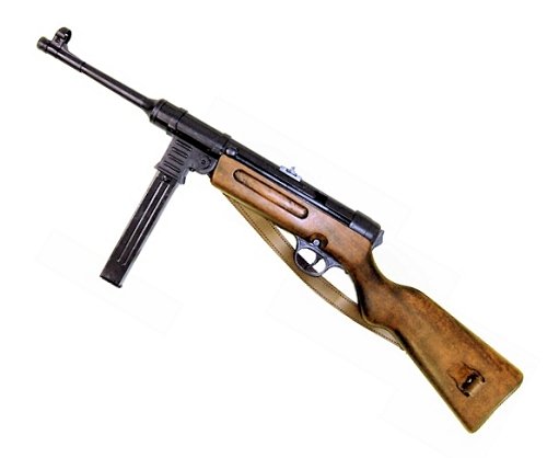 DENIX　デニックス1124/C MP41　サブマシンガン　レザーベルト付レプリカ 銃 拳銃 ライフル銃模造