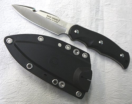 G.SAKAI ジーサカイNEW SABIKNIFE2ニューサビナイフ2 ガットフック付サビナイフ2 サバキ 3寸ローカーボンステンレス鋼(H-1相当)ストレート FRN ガラス繊維強化ナイロン 海釣りにおすすめ!!