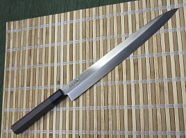 SAKON+左近白梅プラス柳刃包丁次世代型包丁Vee-Tech樹脂ハンドル300mm