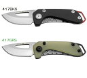 BUCK バック417BKS 417GRSBudgie バッジーフォールディングナイフS35VN G10フレームロッククリップ付