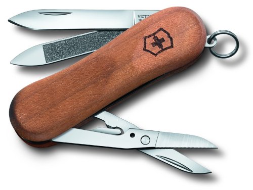 【メール便(B) 270円 対応商品・同梱不可 ※代引き不可】VICTORINOX(ビクトリノックス)エグゼクティブウッド81エボウッド0.6421.63 5機能 65mm【日本正規品】