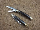 【2本までメール便 270円 対応商品】2刀 ミニホールディングナイフ ウッドハンドル スリップジョイント【IMAX-141】【10014284】