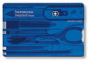 【1個までメール便 270円 対応商品】VICTORINOX（ビクトリノックス）SWISSCARD（スイスカード）Classic3色 レッド(0.7100.T) ブルー(0.7122.T2) ブラック(0.7133.T3)10機能【国内正規品】【VNOX-SWISSCARD】【1216213】