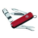 【1本までメール便 270円 対応商品】VICTORINOX ビクトリノックス Nail Clip580 Red ネイルクリップ580 レッド 8機能 65mm 爪切りツール【0.6463】【10014083】