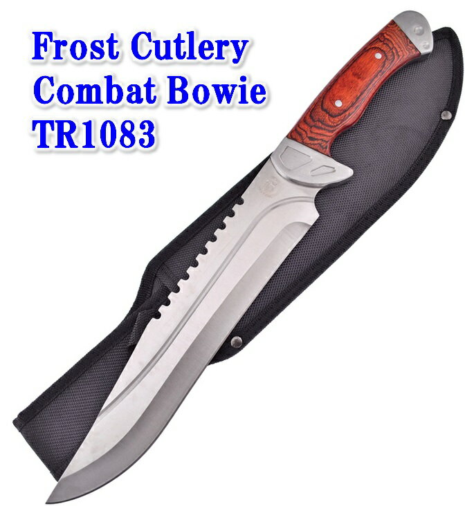 FROST フロストTR1083Combat Bowie(コンバット ボウイ)パッカーウッドハンドル【1L】