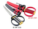 NIKKEN ニッケン刃物日本刀はさみ 日本刀鋏全2種類黒 SW-25B赤 SW-25R全長 180mm日本製【15】