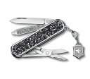 VICTORINOX　ビクトリノックス　数量限定品　クラシックSD ブリリアント クリスタル　Brilliant Crystal　 0.6221.35　スイスクロス型チャーム付き　5機能　58mm