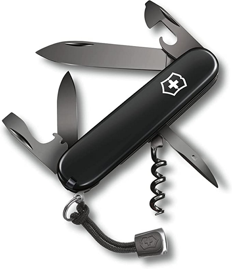 VICTORINOX ビクトリノックススパルタン　オニキスブラック 12機能　91mmスペシャルギフトBOX入り【日本正規品】1.3603.31 1