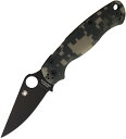 SPYDERCOスパイダルコParamilitary 2パラミリタリー 2ブラック CPM-S30VG-10 デジカモフォールディングナイフC81GPCMOBK2