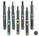 【9本までメール便270円対応商品】義春刃物よしはる彫刻刀 GXバラ/単品ラバーグリップ全7種類 大丸・中丸・小丸・三角・平刀・印刀・左用印刀