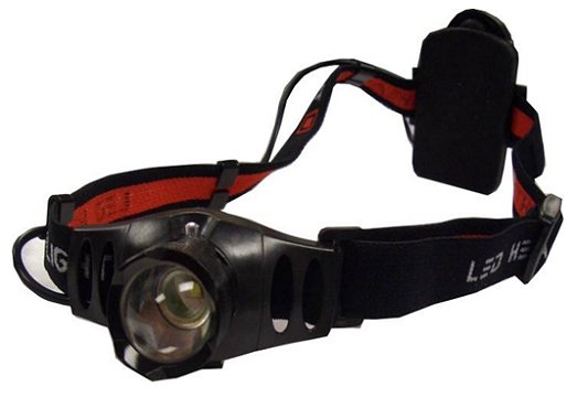 EIGER　TOOL（アイガーツール）3Wズーム付　LEDヘッドライト　ケース付