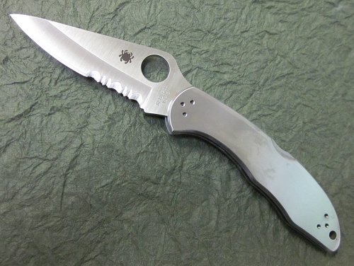 SPYDERCO(スパイダルコ)デリカ4 SSステンレスハンドル