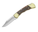 BUCK バック112BRSFGRANGER レンジャーフィンガーグルーブフォールディングナイフ革シース付【難あり】【10017659】(4)