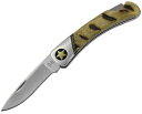 BUCK バック500RHSLEテキサススター限定品 シリアルナンバー入りフォールディングナイフ背止めロック皮シース付