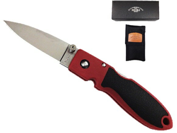 MOKI　モキ　MK-921RBフィールダック　エラストマ　レッド　小ナイロンシース付