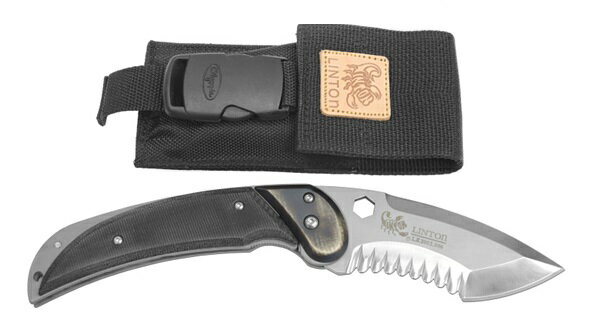 LINTON リントンL-92019タイガーシャークG10ハンドル