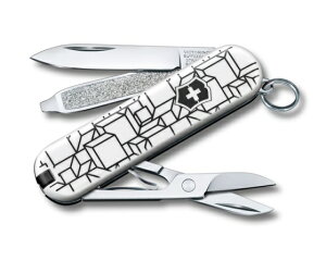 【1個までメール便270円 対応商品】VICTORINOX ビクトリノックスクラシック リミテッド・エディション2021年 限定品Cubic Illusion L21057機能 58mm