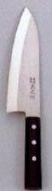 正広　10657 ステン和庖丁出刃　180mm　左用【MASAHIRO-10657】