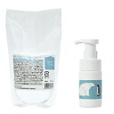 【 おトクなポンプ容器セット】石けんワークス 無添加 泡のハンドソープ つめかえ用 300ml + 詰め替え用 泡ボトル 100mL ミニタイプ (P) (容器...