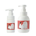 【おトクな2種セット】石けんワークス 泡用ポンプボト 100mL ミニタイプ / 持ち運び用 + 350ml サイズ (容器デザイン - 「調子はどう?」/ 公...