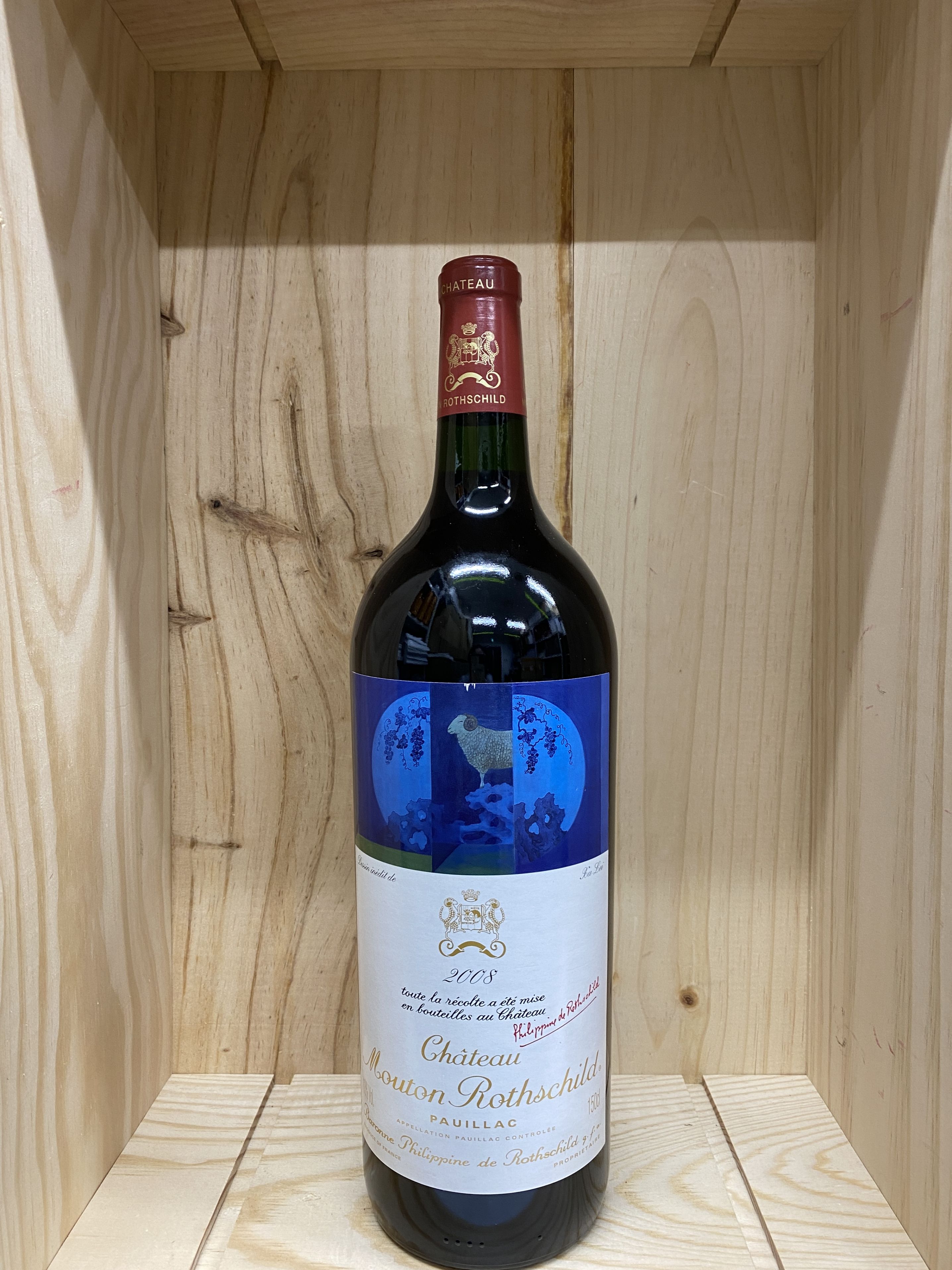 2008 Vg[ [g [gVg CHATEAU MOUTON ROTHSCHILD tX {h[ ԃC 1500ml